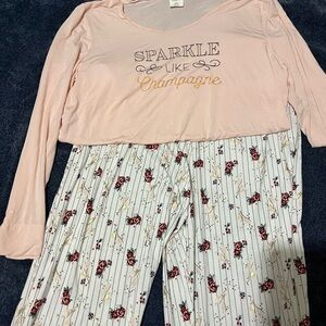 Soma Pajama Set - Sparkle Like Champagne